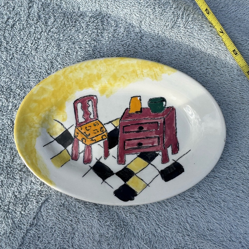 Artistic Liz Hessen Decorative Plate